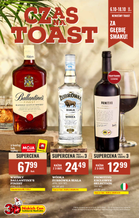 biedronka - Gazetka Biedronka - Alkohole - ważna od 06.10. do 18.10.
