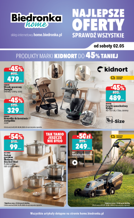 biedronka - Aktualna gazetka Biedronka - Home ważna od 02.05.2026 do 31.05.2026