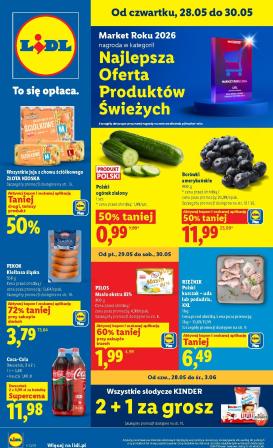 lidl - Nowa gazetka Lidl - Gazetka ważna od 28.05 do 30.05 ważna od 28.05.2026 do 30.05.2026