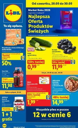lidl - Aktualna gazetka Lidl ważna od 28.05.2026 do 30.05.2026
