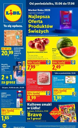 lidl - Nowa gazetka Lidl - Gazetka ważna od 15.06 do 17.06 ważna od 15.06.2026 do 17.06.2026