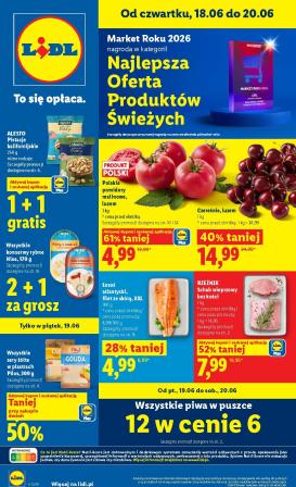 lidl - Nowa gazetka Lidl - Gazetka ważna od 18.06 do 20.06 ważna od 18.06.2026 do 20.06.2026