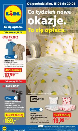 lidl - Aktualna gazetka Lidl - Katalog Okazji ważna od 15.06.2026 do 20.06.2026