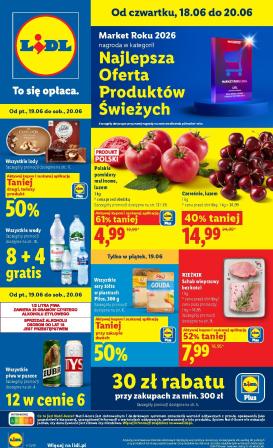 lidl - Aktualna gazetka Lidl - Gazetka ważna od 18.06 do 20.06 ważna od 18.06.2026 do 20.06.2026