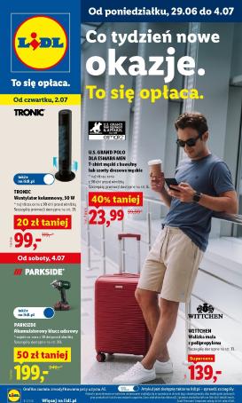 lidl - Aktualna gazetka Lidl - Katalog Okazji ważna od 29.06.2026 do 04.07.2026