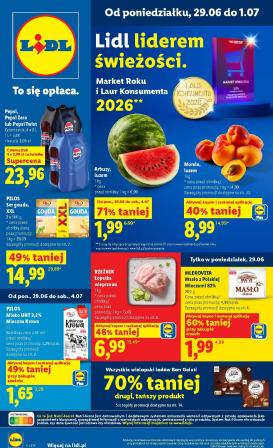 lidl - Aktualna gazetka Lidl - Gazetka ważna od 29.06 do 1.07 ważna od 29.06.2026 do 01.07.2026