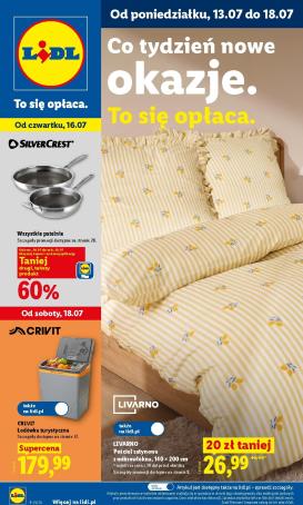lidl - Aktualna gazetka Lidl - Katalog Okazji ważna od 13.07.2026 do 18.07.2026