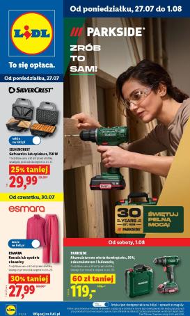 lidl - Aktualna gazetka Lidl ważna od 27.07.2026 do 01.08.2026