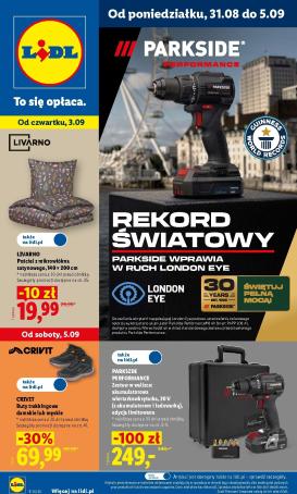 lidl - Nowa gazetka Lidl - Okazje ważna od 31.08.2026 do 05.09.2026