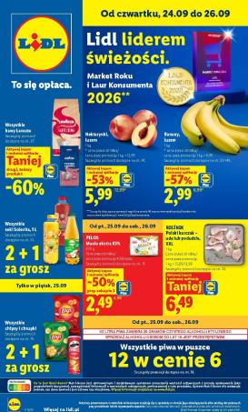 lidl - Nowa gazetka Lidl ważna od 24.09.2026 do 26.09.2026