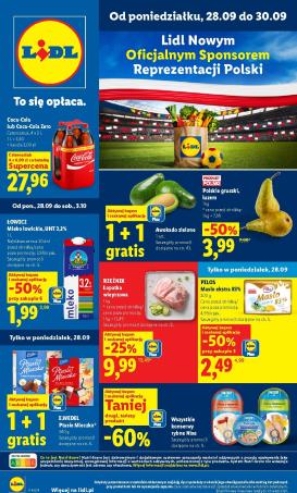 lidl - Nowa gazetka Lidl ważna od 28.09.2026 do 30.09.2026