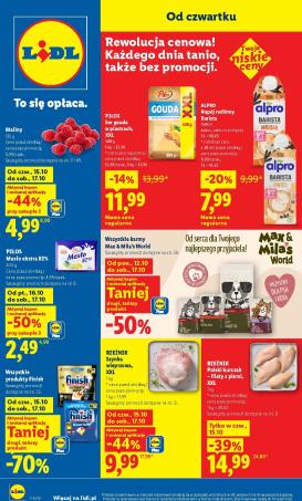 lidl - Aktualna gazetka Lidl ważna od 15.10.2026 do 17.10.2026