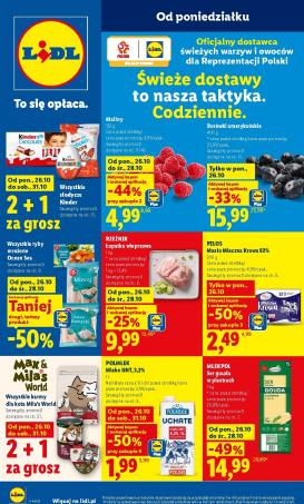 lidl - Nowa gazetka Lidl ważna od 26.10.2026 do 31.10.2026