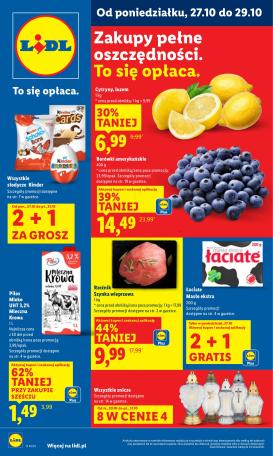 lidl - Gazetka Lidl - ważna od 27.10. do 29.10.