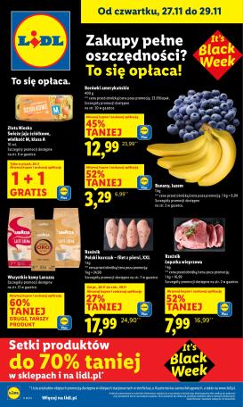 lidl - Gazetka Lidl - ważna od 27.11. do 29.11.