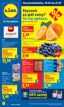 lidl - Gazetka Lidl - ważna od 19.01. do 21.01.