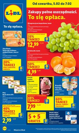 lidl - Gazetka Lidl - ważna od 05.02.2026 do 07.02.2026