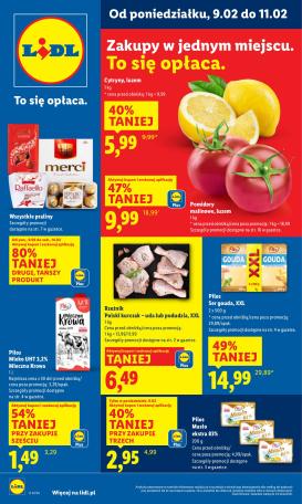 lidl - Gazetka Lidl - ważna od 09.02.2026 do 11.02.2026