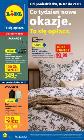 lidl - Gazetka Lidl - Katalog Okazji - ważna od 16.02.2026 do 21.02.2026