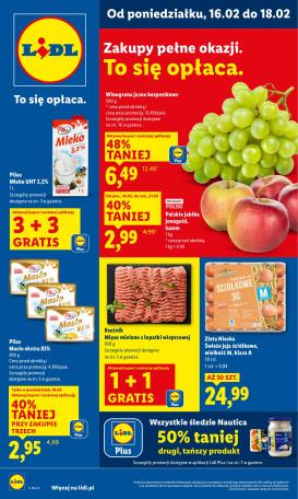 lidl - Gazetka Lidl - ważna od 16.02.2026 do 18.02.2026