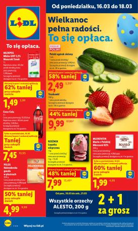 lidl - Gazetka Lidl - ważna od 16.03.2026 do 18.03.2026