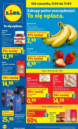 lidl - Nowa gazetka Lidl ważna od 09.04.2026 do 11.04.2026