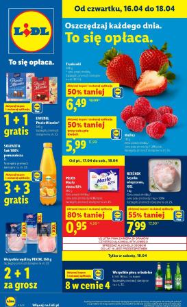 lidl - Aktualna gazetka Lidl ważna od 16.04.2026 do 18.04.2026