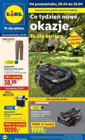 lidl - Aktualna gazetka Lidl - Katalog ważny ważna od 20.04.2026 do 26.04.2026