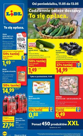 lidl - Nowa gazetka Lidl ważna od 11.05.2026 do 13.05.2026