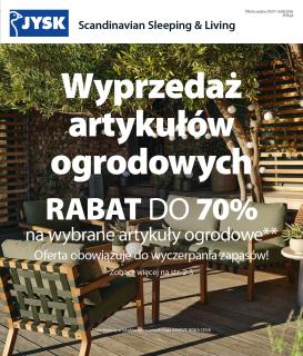 jysk - Aktualna gazetka JYSK ważna od 29.07.2026 do 16.08.2026