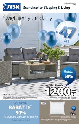 jysk - Aktualna gazetka JYSK ważna od 08.04.2026 do 26.04.2026