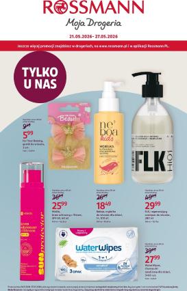 rossmann - Aktualna gazetka Rossmann ważna od 21.05.2026 do 27.05.2026