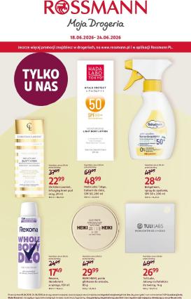 rossmann - Aktualna gazetka Rossmann ważna od 18.06.2026 do 24.06.2026