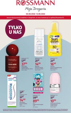 rossmann - Aktualna gazetka Rossmann ważna od 06.08.2026 do 12.08.2026