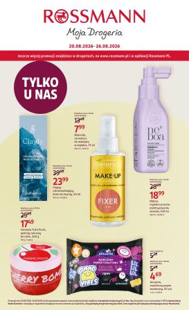 rossmann - Aktualna gazetka Rossmann ważna od 20.08.2026 do 26.08.2026