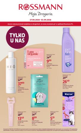 rossmann - Aktualna gazetka Rossmann ważna od 27.08.2026 do 02.09.2026