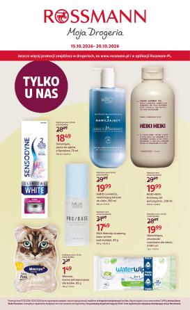 rossmann - Aktualna gazetka Rossmann ważna od 15.10.2026 do 20.10.2026