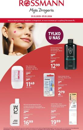 rossmann - Gazetka Rossmann - ważna od 31.12. do 07.01.