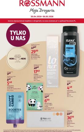 rossmann - Aktualna gazetka Rossmann ważna od 30.04.2026 do 06.05.2026