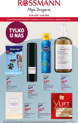 rossmann - Aktualna gazetka Rossmann ważna od 07.05.2026 do 13.05.2026