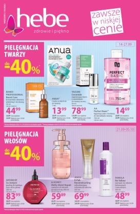 hebe - Aktualna gazetka Hebe ważna od 21.09.2026 do 05.10.2026