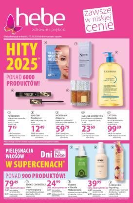 hebe - Gazetka Hebe - ważna od 02.01. do 15.01.
