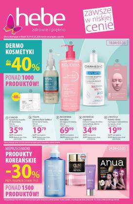 hebe - Aktualna gazetka Hebe ważna od 18.04.2026 do 03.05.2026