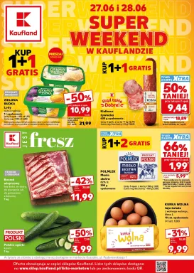 kaufland - Nowa gazetka Kaufland - Super Weekend ważna od 27.06.2026 do 28.06.2026