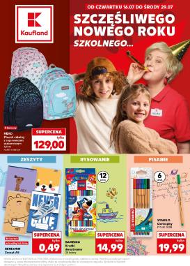 kaufland - Nowa gazetka Kaufland - Szkoła ważna od 16.07.2026 do 29.07.2026