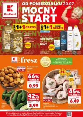 kaufland - Nowa gazetka Kaufland - Kaufland Mocny Start ważne do 22.07 ważna od 20.07.2026 do 31.07.2026