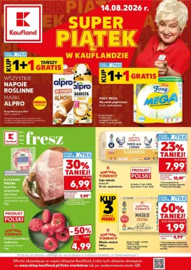 kaufland - Nowa gazetka Kaufland Super Piątek ważna od 14.08.2026 - 14.08.2026