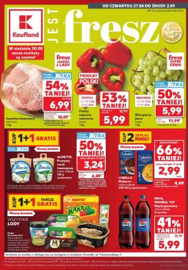 kaufland - Nowa gazetka Kaufland ważna od 27.08.2026 do 02.09.2026