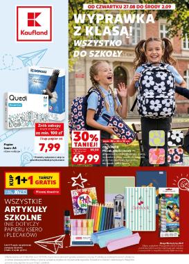 kaufland - Nowa gazetka Kaufland - Szkoła ważna od 27.08.2026 do 02.09.2026