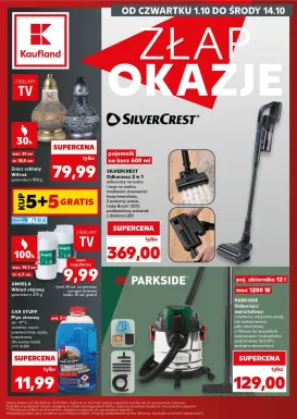 kaufland - Nowa gazetka Kaufland - Okazje ważna od 01.10.2026 do 14.10.2026